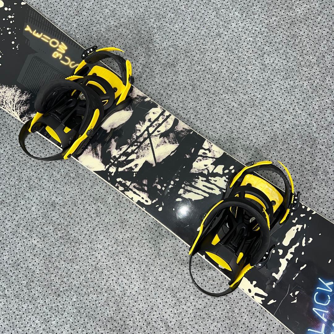 7-８回使用 154cm yellow bus×バインディング MLサイズ