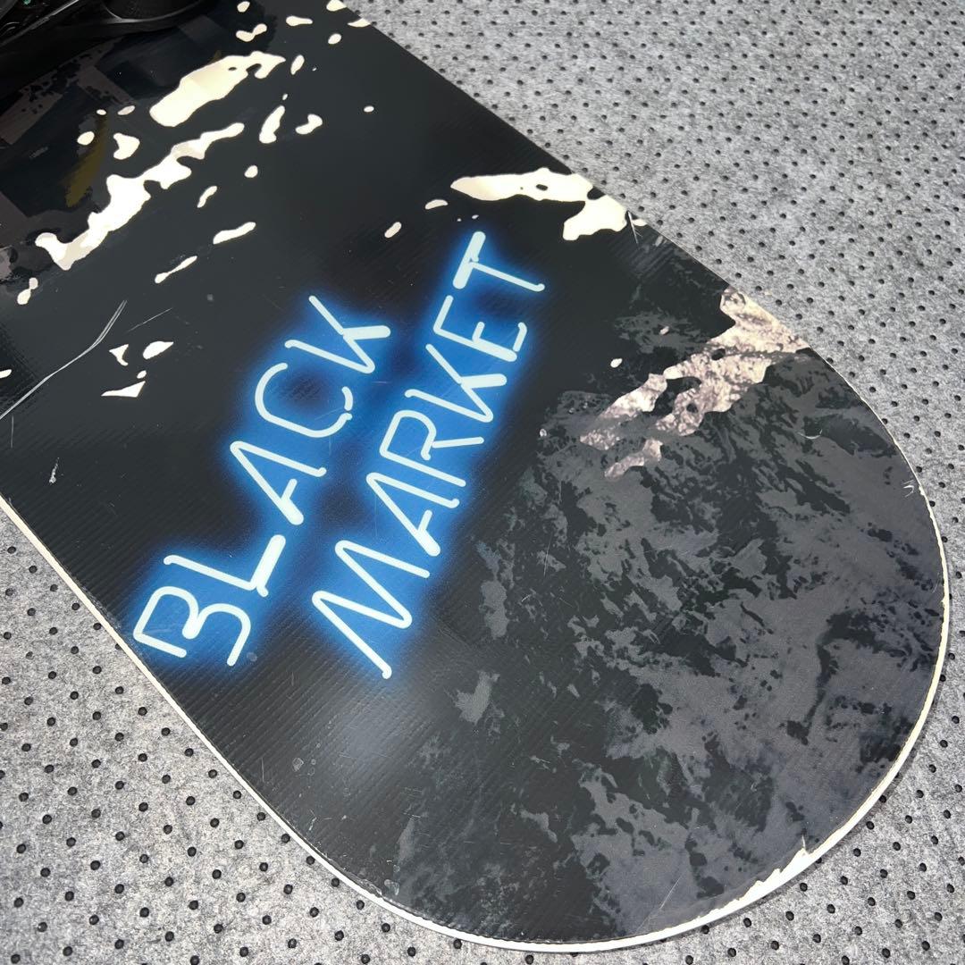 7-８回使用 154cm yellow bus×バインディング MLサイズ