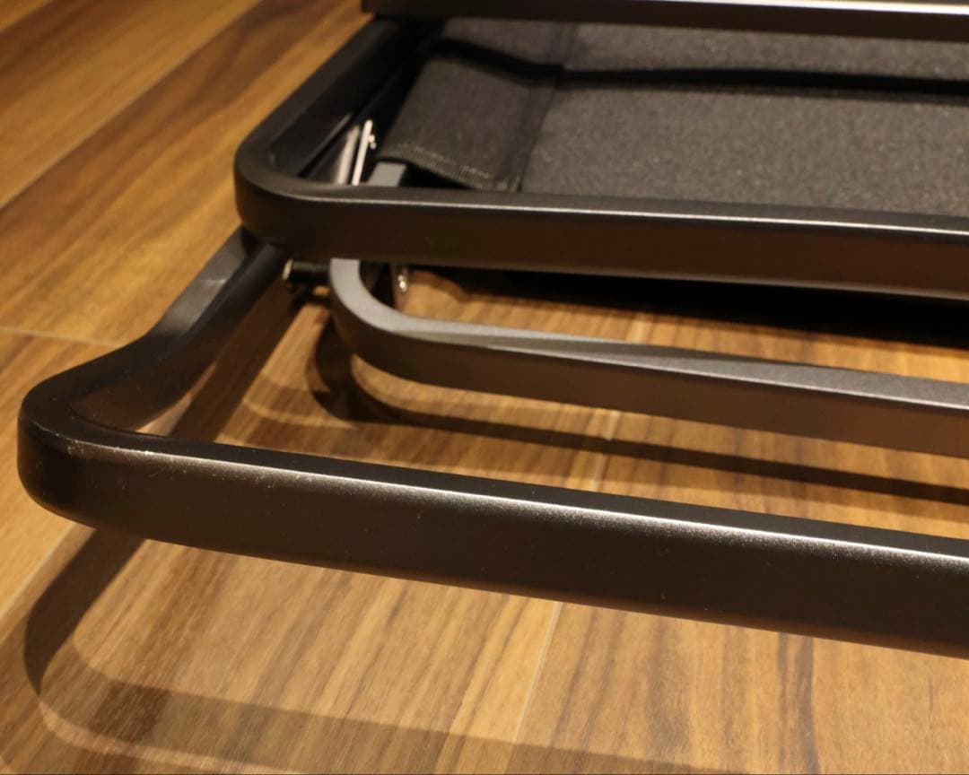 1度使用のみゼインアーツ LADE CHAIR レードチェアブラック 2脚セット