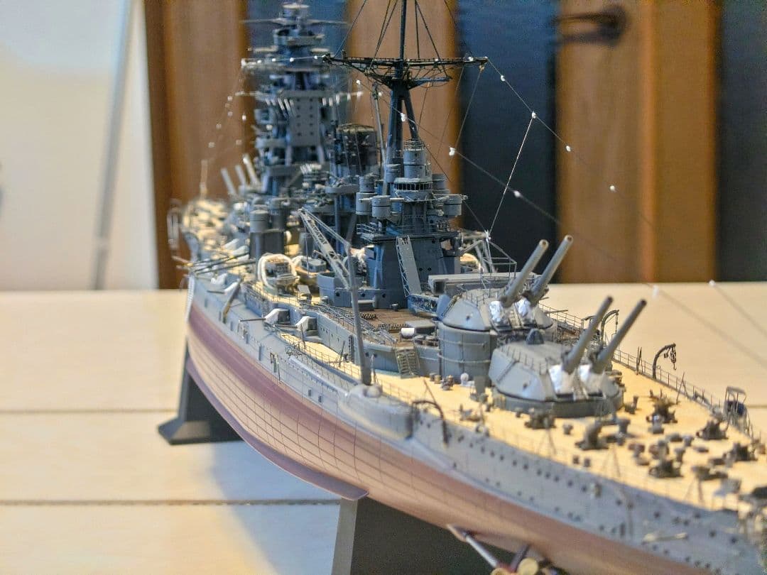 k*郎様 期間限定値下げ　精密模型　長門 開戦時（改） 1/350　ポントス長門