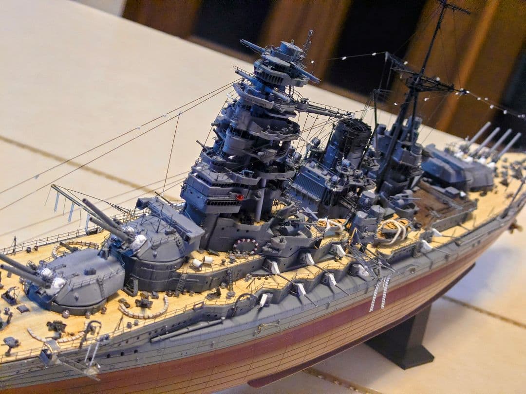 k*郎様 期間限定値下げ　精密模型　長門 開戦時（改） 1/350　ポントス長門