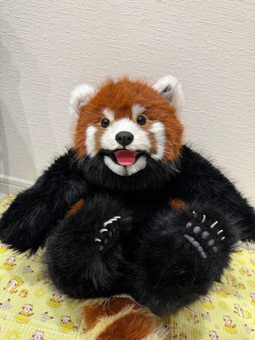 等身大 レッサーパンダ ぬいぐるみ 超リアル 重量感あり