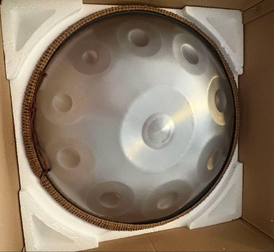 440Hz 10ノート ハンドパン スティールパン　スチールドラム　ハンドドラム