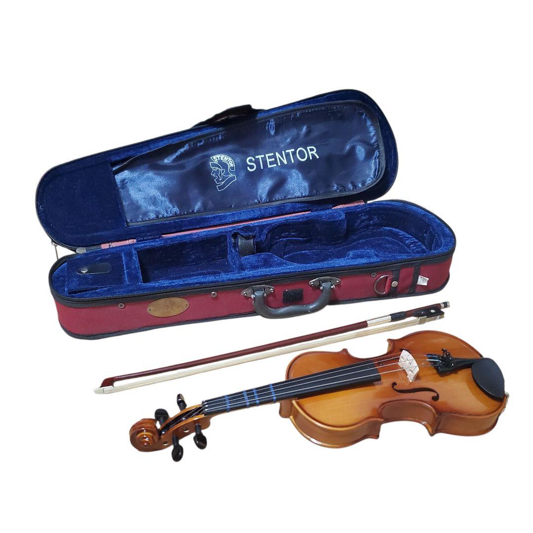 良品 STENTOR SV-180 ステンター 1/10バイオリン ケース付