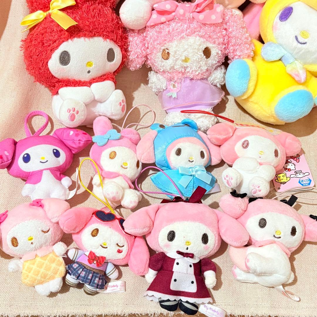 マイメロディ　ぬいぐるみ　キーホルダー　ストラップ　まとめ売り