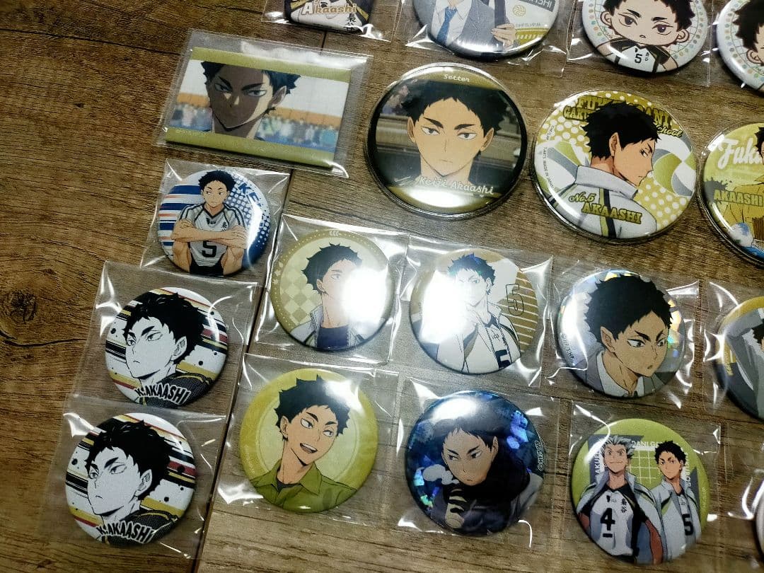 ハイキュー 赤葦京治 缶バッジ まとめ売り