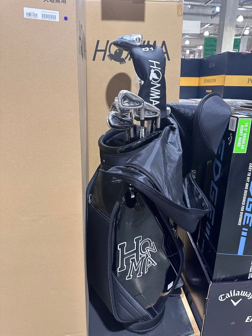 HONMA 本間 D1 ゴルフクラブセット ブラック