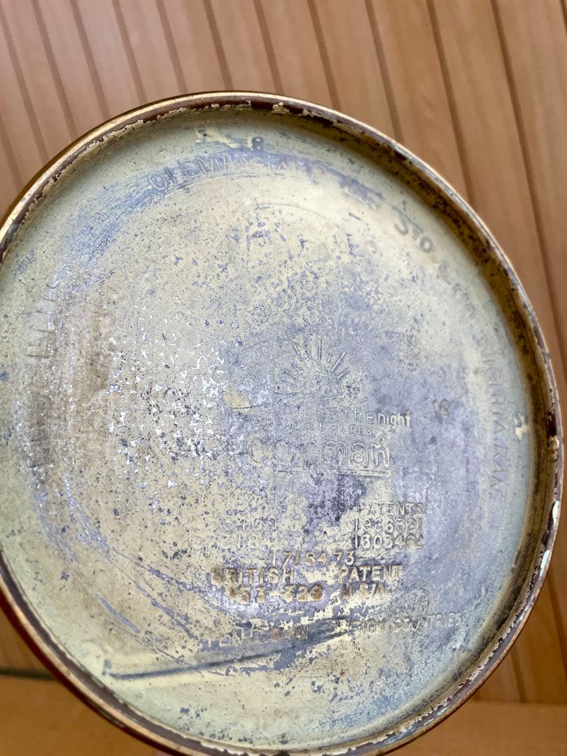 コールマン coleman クイックライト　アンバーグローブ テーブルランプ