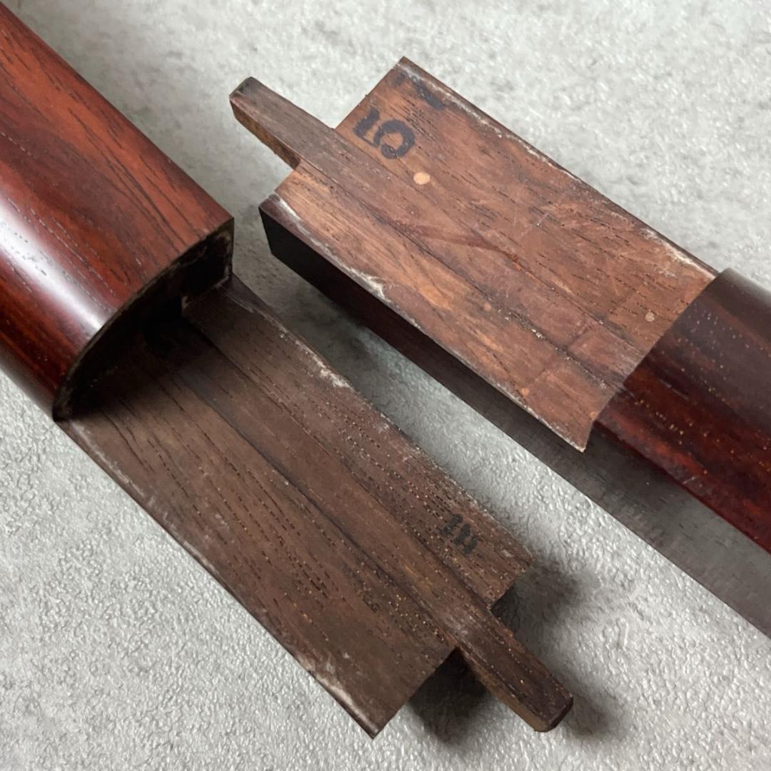 三味線 正寸 中棹 東さわり 1枚溝 丸打ち胴 紅木 紫檀 和楽器 撥 ケース