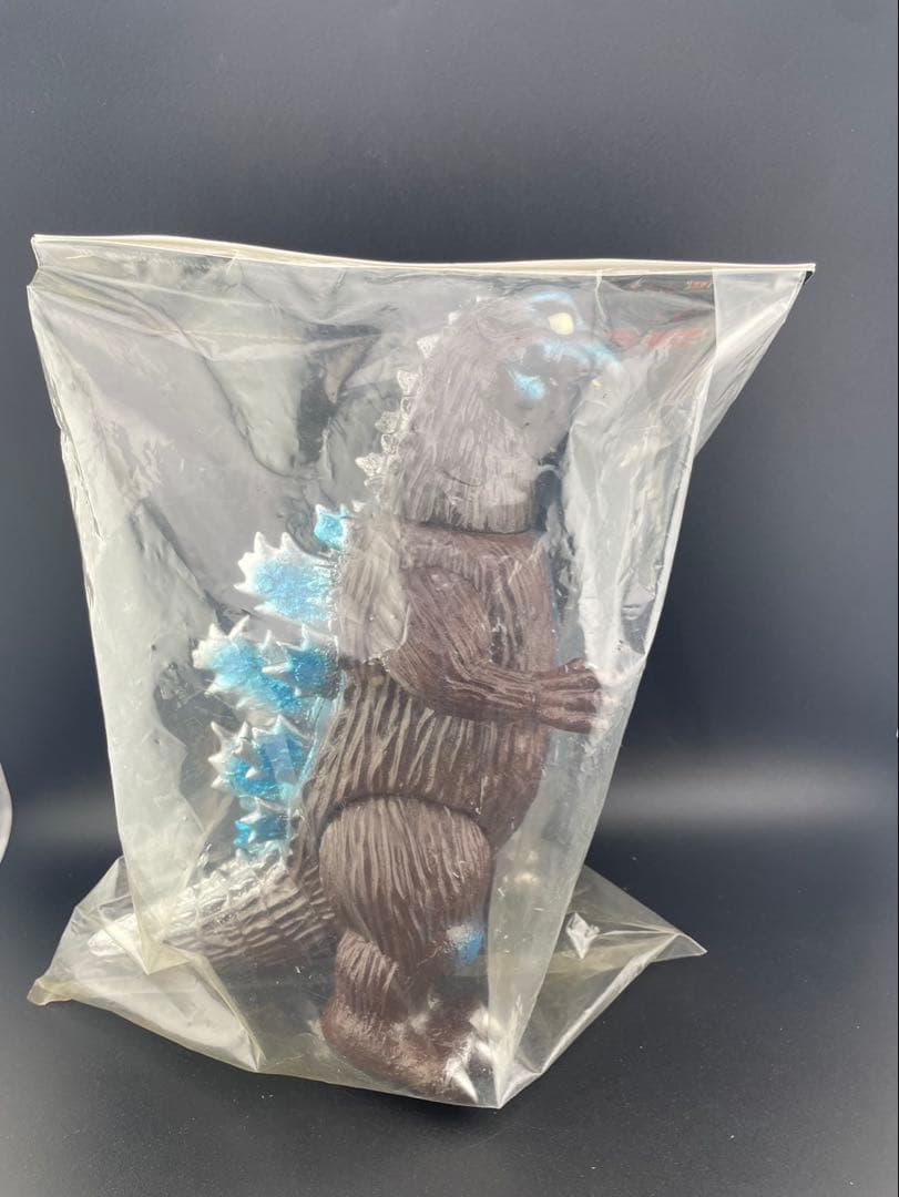 【中古品】トイグラフ　ゴジラ　スチールVer 原作カラーVer 茶成型/ブルメタ
