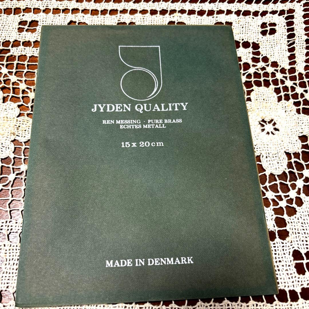 デンマークアンティーク　フォトスタンド　写真立て ＆アンティークレース