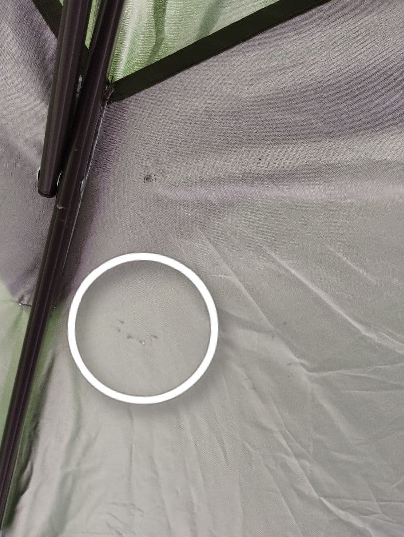 《サイドシート1枚付》3mセンターロック強化版スチール ワンタッチタープテント