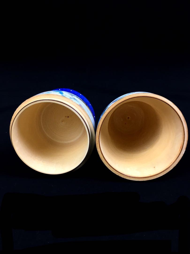 S307マトリョーシカ「モロスコ」7組 ジャンナ・ニコラエワ作 ロシア民芸