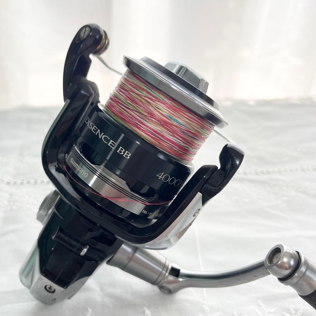 EXSENCE BB 4000HG リール カラフルライン付き
