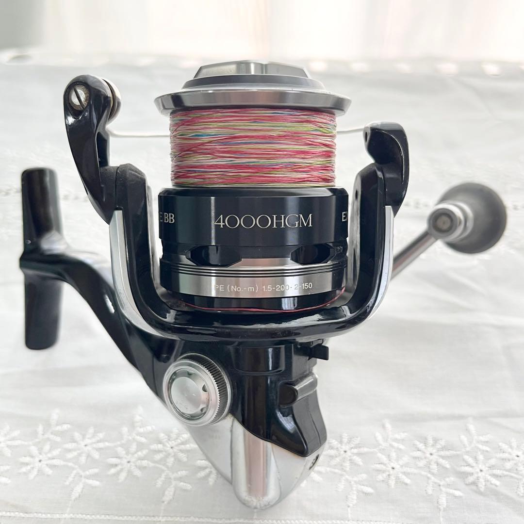 EXSENCE BB 4000HG リール カラフルライン付き