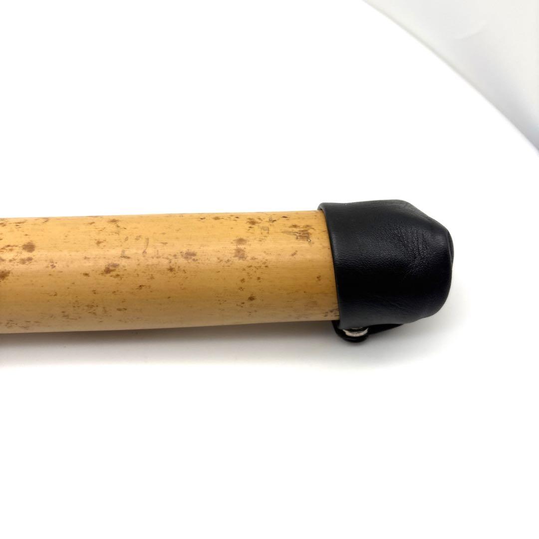 【美品】尺八　琴古流　バチ型　銘あり　竹治　1尺6寸　5孔　和楽器　唄口五号