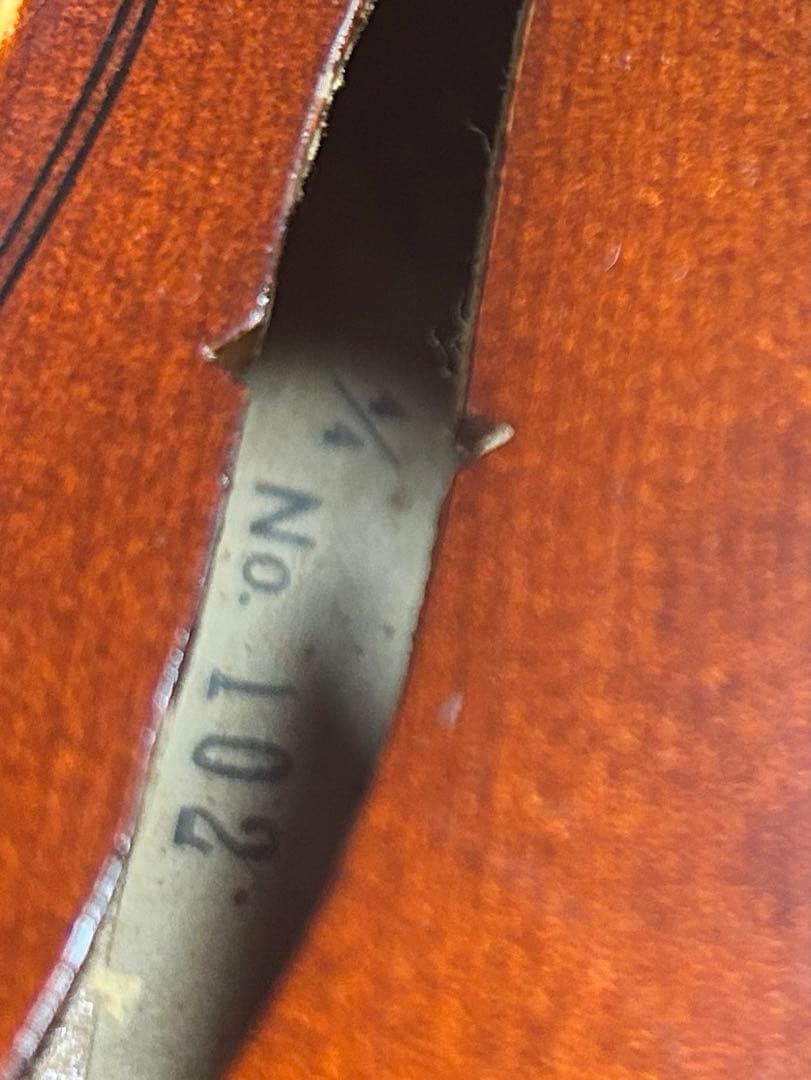 バイオリン　SUZUKI No.102 1969