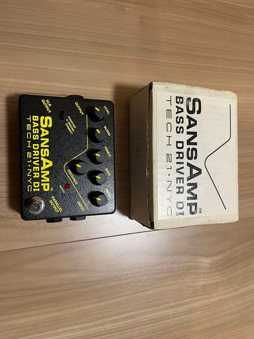 TECH 21 SANSAMP BASS D DI 美品