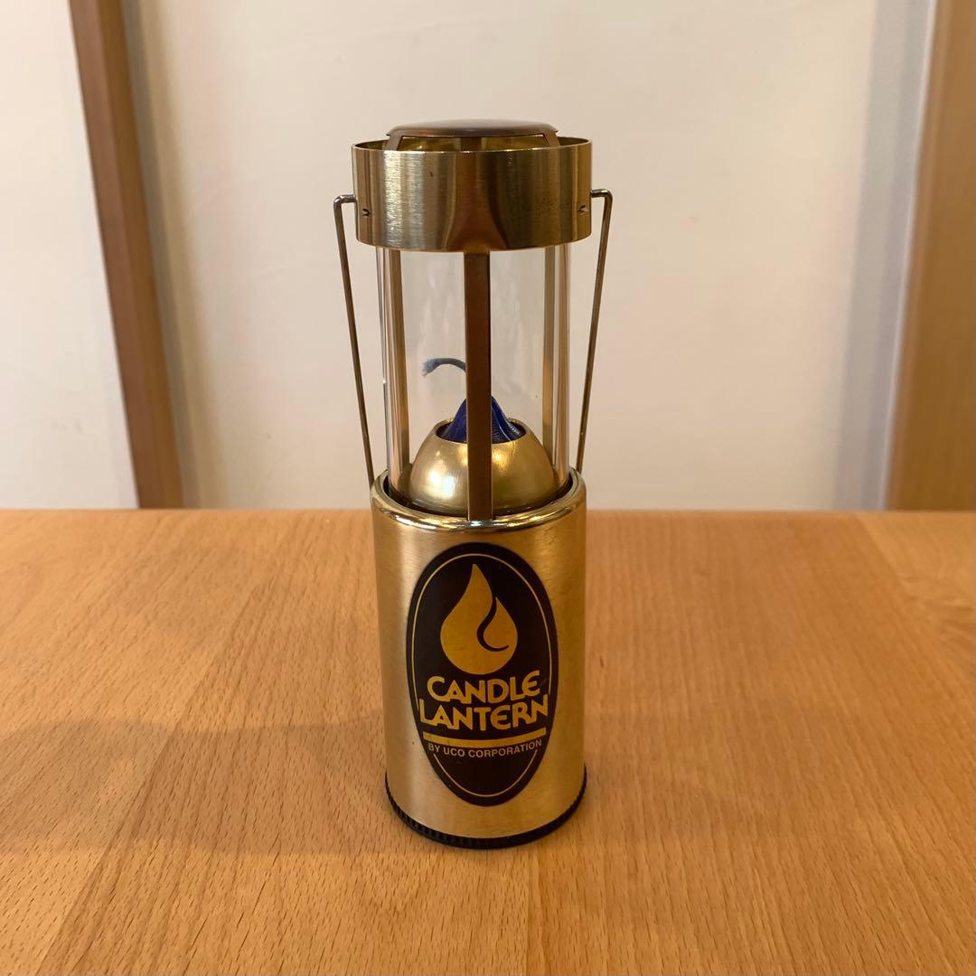 ★希少な旧ロゴ★【真鍮】UCOキャンドルランタン