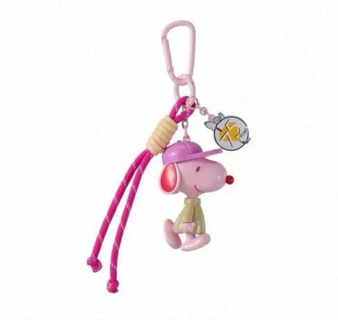 【新品】5種セットMINISO限定スヌーピー 75周年 立体型キーホルダー