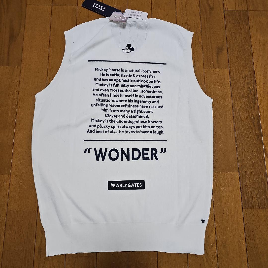 PEARLY GATES ミッキーマウス ノースリーブベスト サイズ5