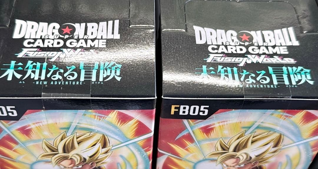 新品未開封 フュージョンワールド 未知なる冒険 迫り来る脅威 4BOX