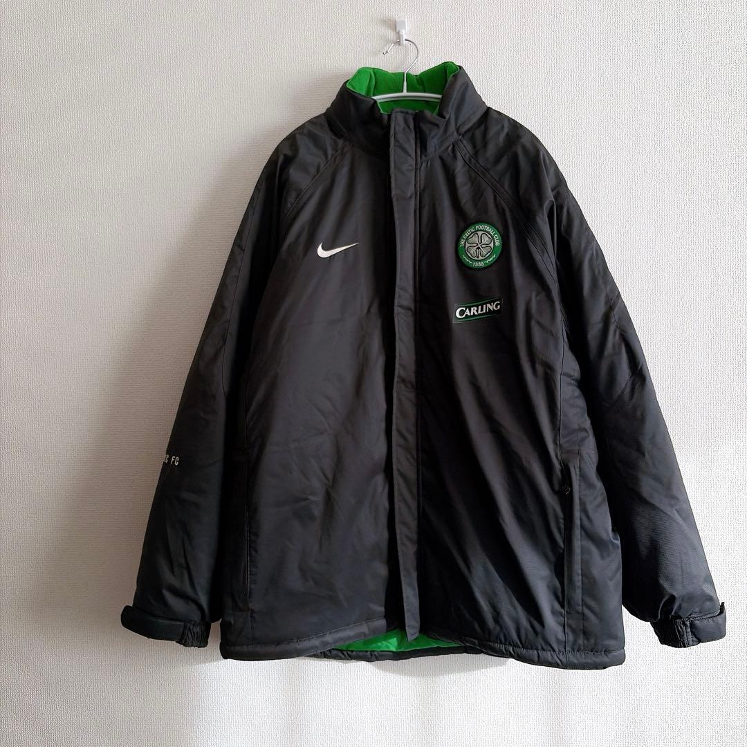 訳あり　ナイキ　ジャケット　NIKE セルティックFC 裏起毛　アウター　上着