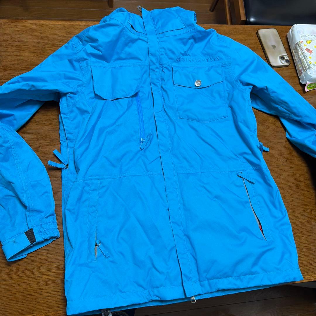 686スノーボードウェア上下セット（インナーセット）メンズS