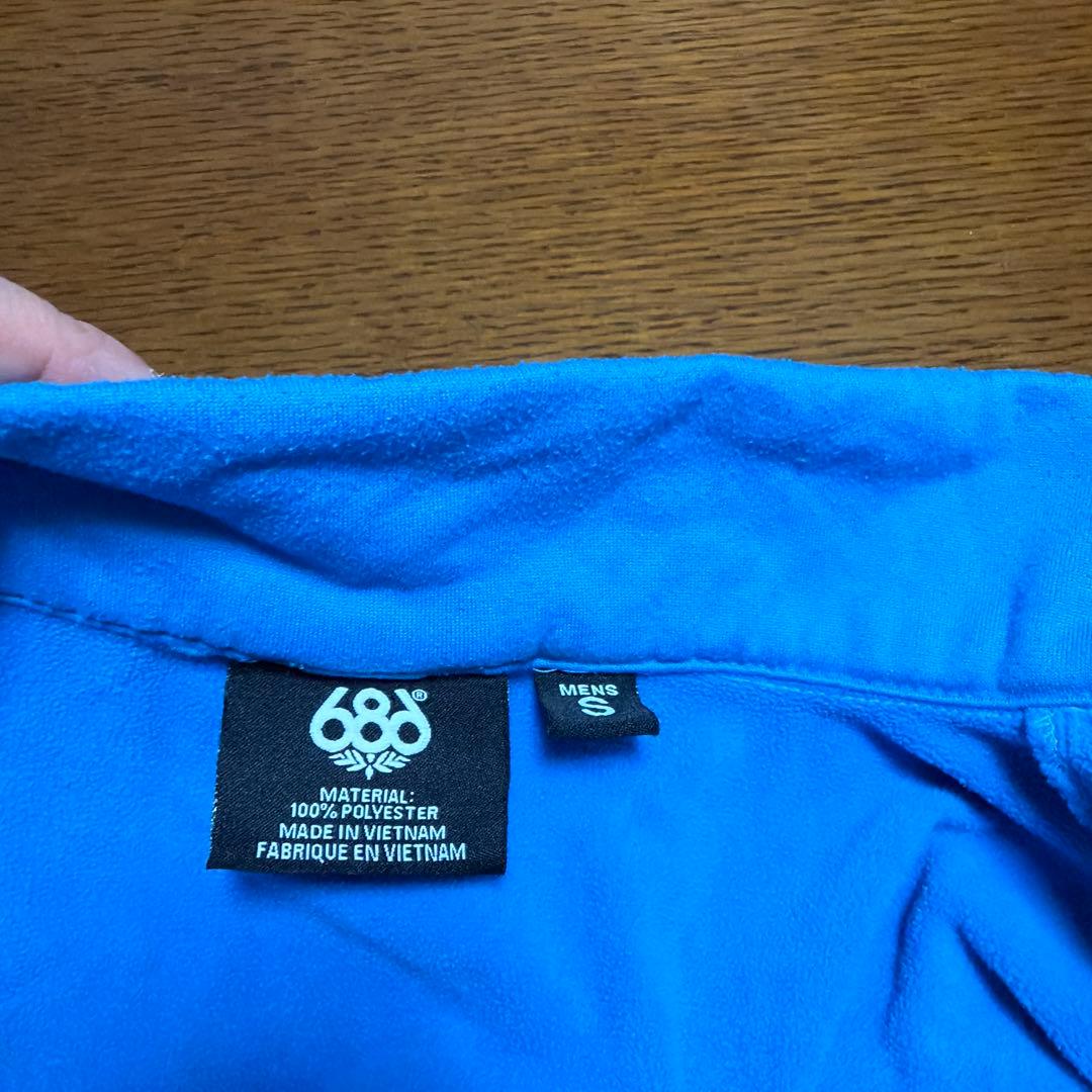 686スノーボードウェア上下セット（インナーセット）メンズS