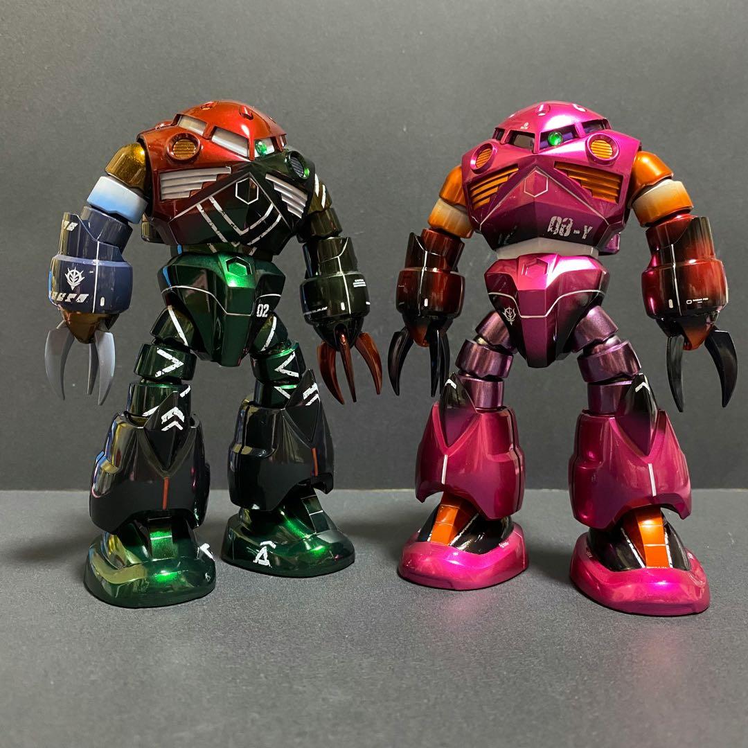 【新2号機α】【８号機y】HGズゴック2体セット