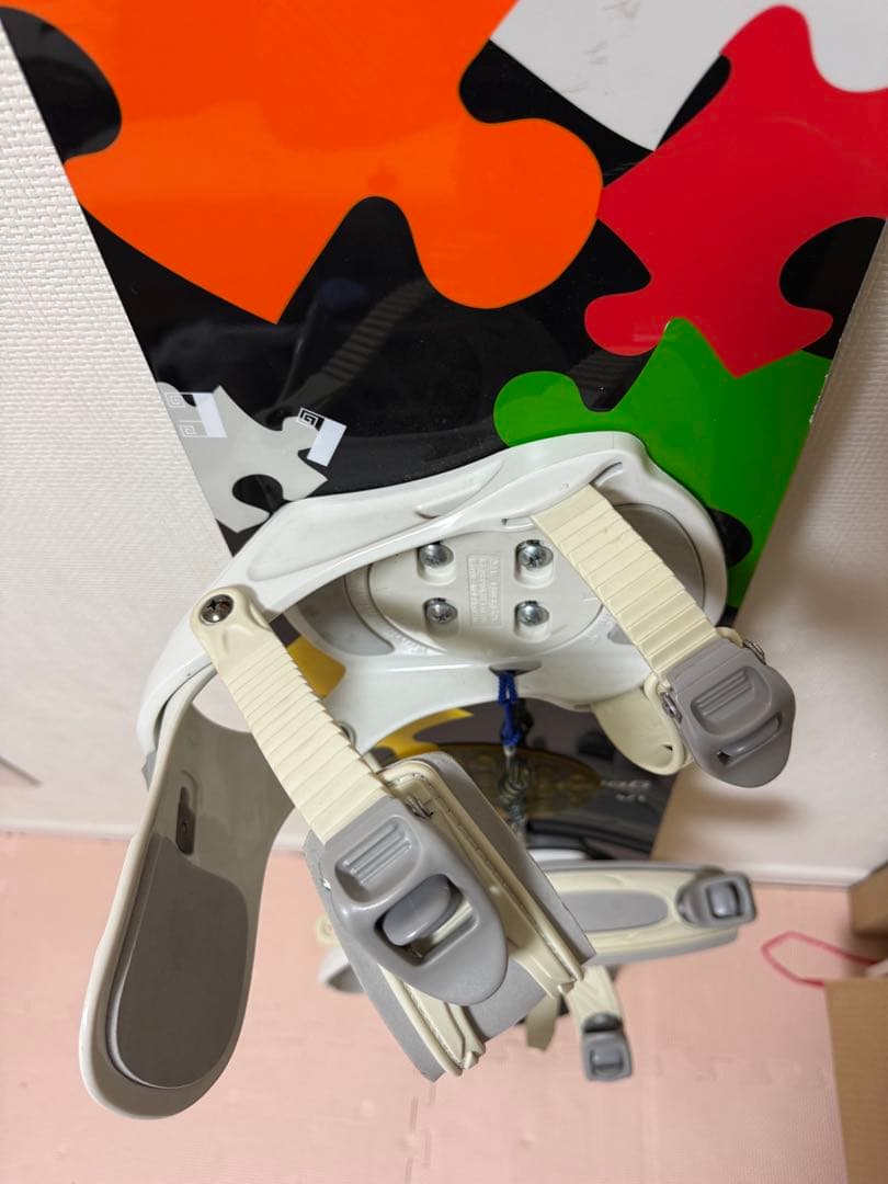 キッズ用 スノボード ビンディング付　128cm