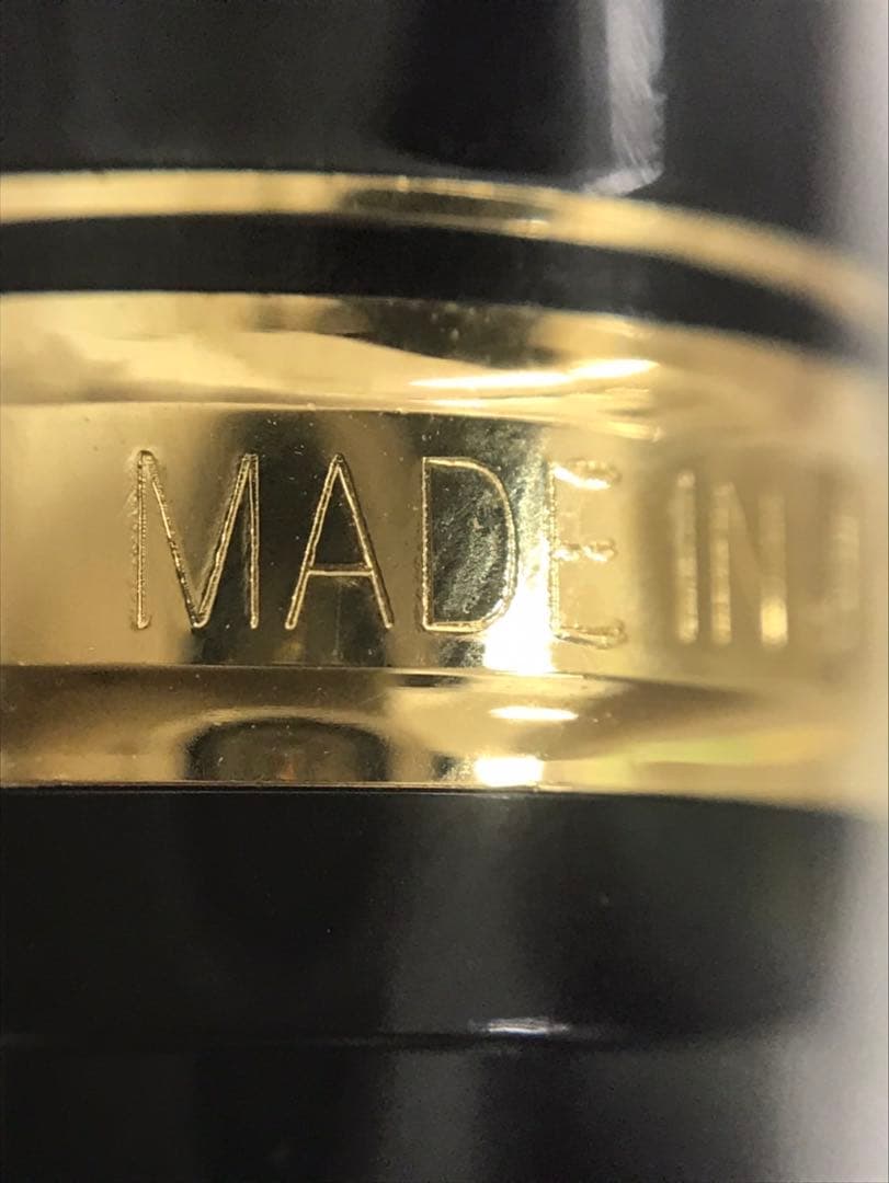 K14ペン先の黒い万年筆 2本セット