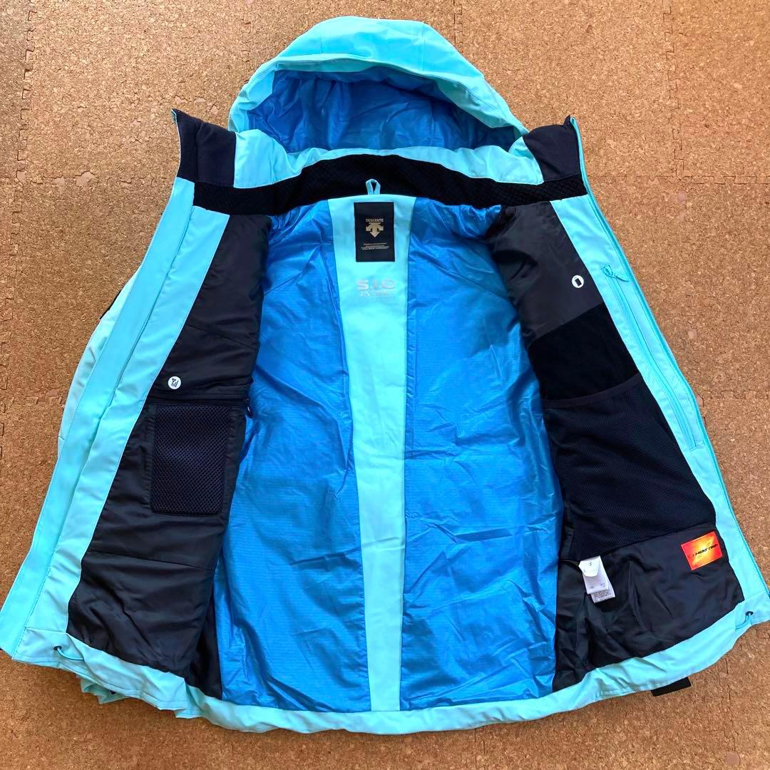 【未使用】デサント DESCENTE SIO ダウンジャケット スキーSメンズ青