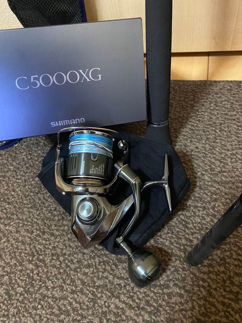 SHIMANO C5000XG スピニングリール セット