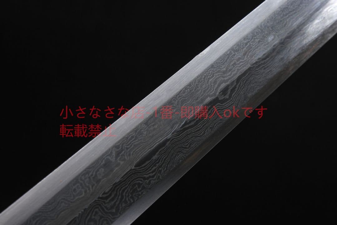 如意漢剣八面模様鋼黒檀  古兵器 武具 刀装具 日本刀 模造刀 居合刀