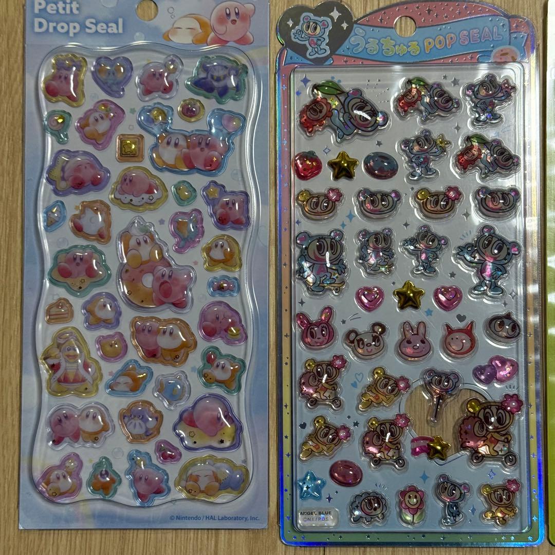 シール8枚セット ボンボンドロップ コットンパフィ うるちゅる￼ たまもり