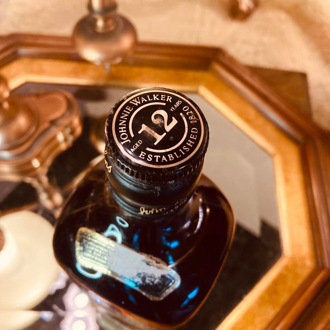未開封古酒 '80 ジョニーウォーカー ブラックラベル 12年 1L 43％
