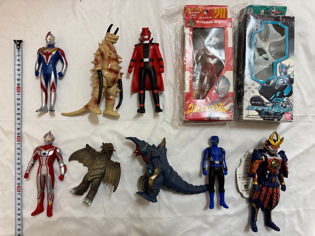 特撮ソフビフィギュア大量まとめ売り　ウルトラマン　ウルトラ怪獣　仮面ライダー