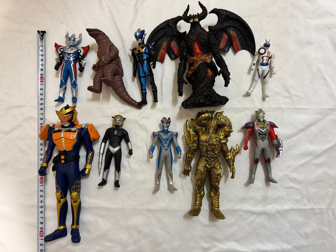 特撮ソフビフィギュア大量まとめ売り　ウルトラマン　ウルトラ怪獣　仮面ライダー
