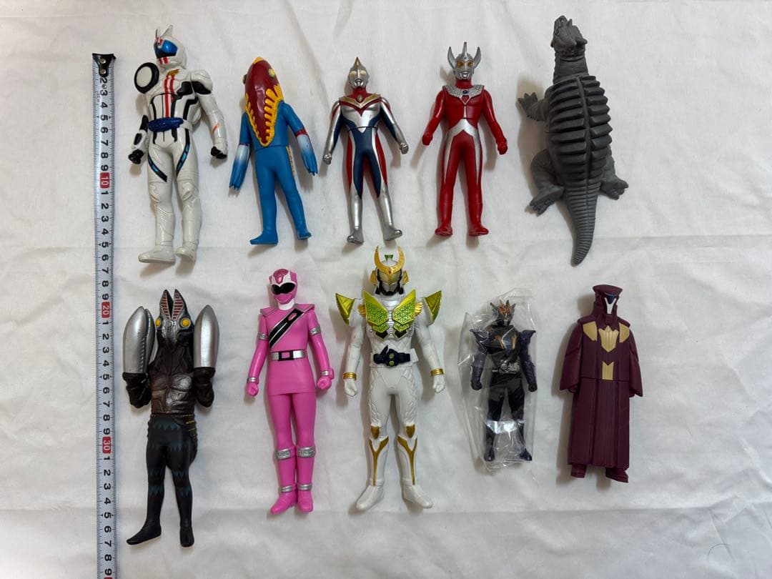 特撮ソフビフィギュア大量まとめ売り　ウルトラマン　ウルトラ怪獣　仮面ライダー