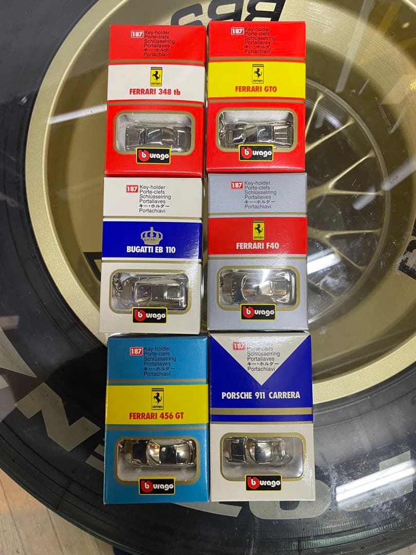 キーホルダー　まとめて6点セット