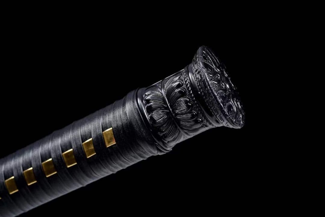 【黒金古刀―豪龍破軍】古兵器 武具　刀装具　日本刀　模造刀 居合刀 長尺