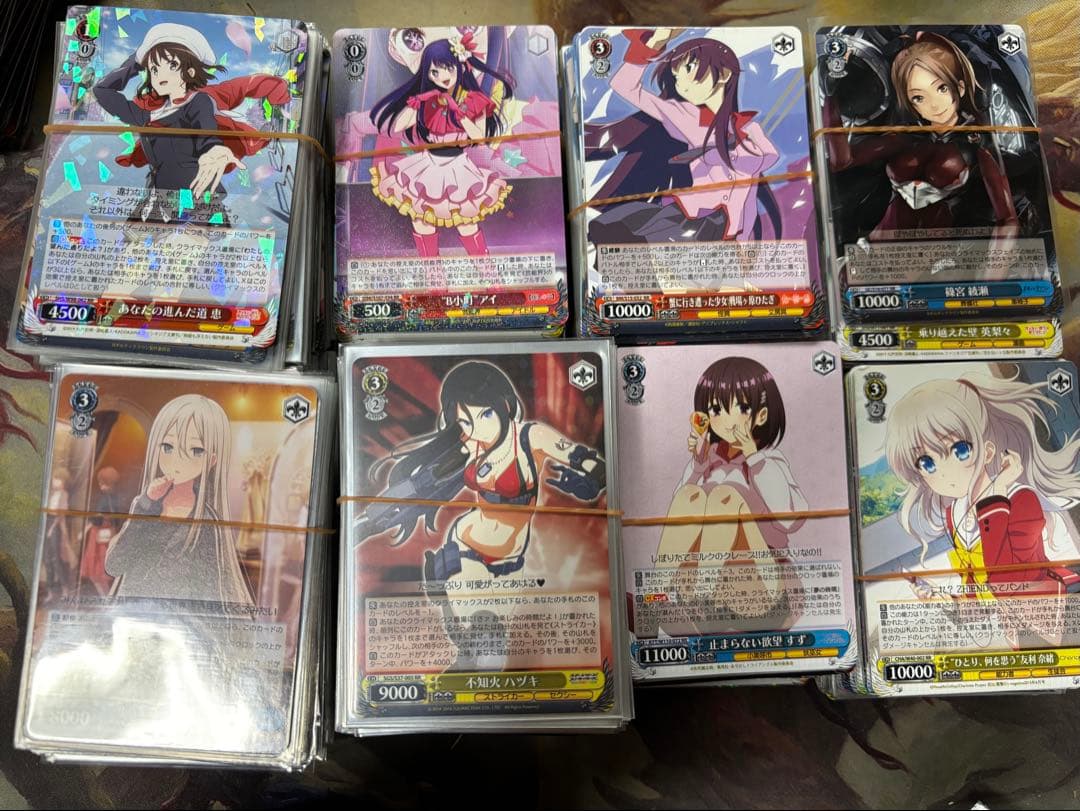 ヴァイスシュヴァルツ 大量 SR RR など まとめ売り 1250枚