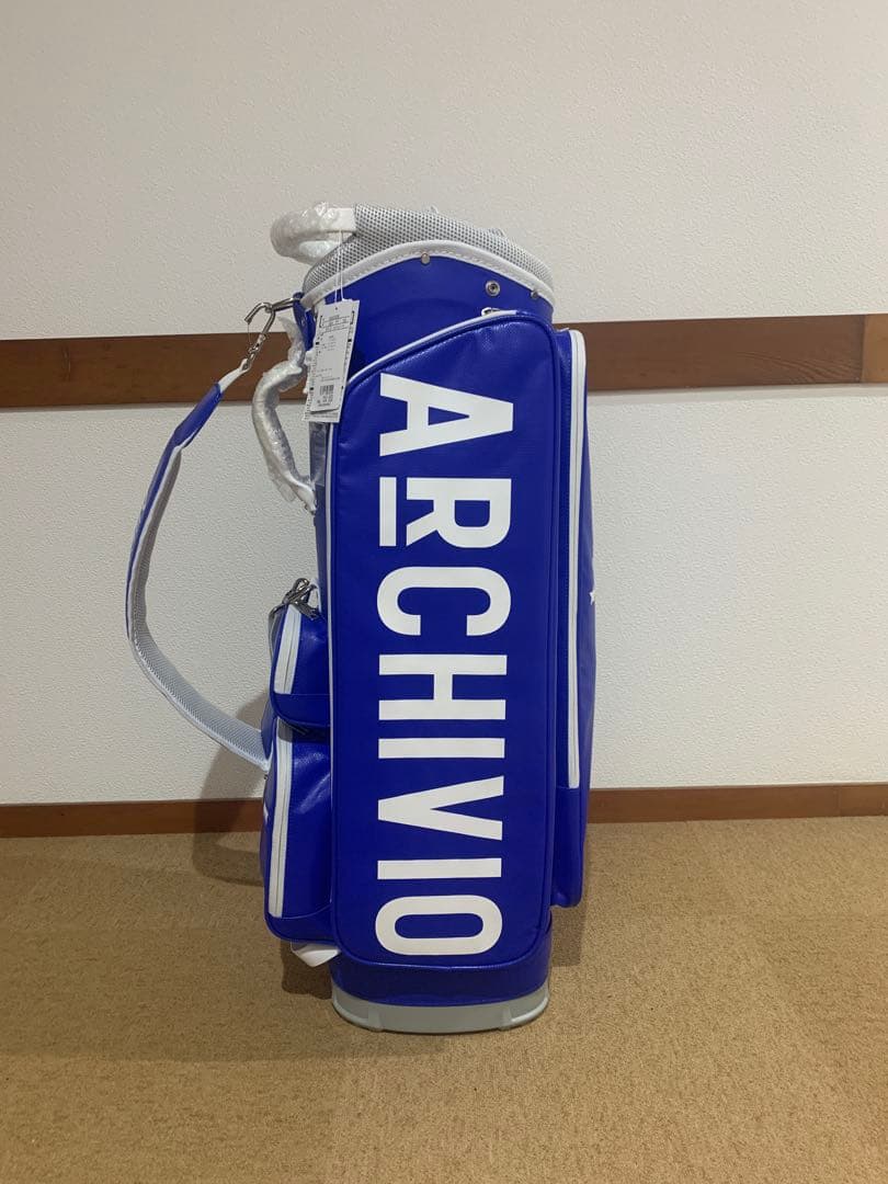 【11/15最終受付】ARCHIVIO キャディバッグ 青