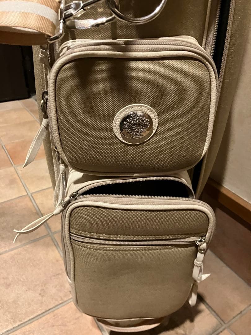 Orobianco ホワイト キャディバッグ【ほぼ新品】