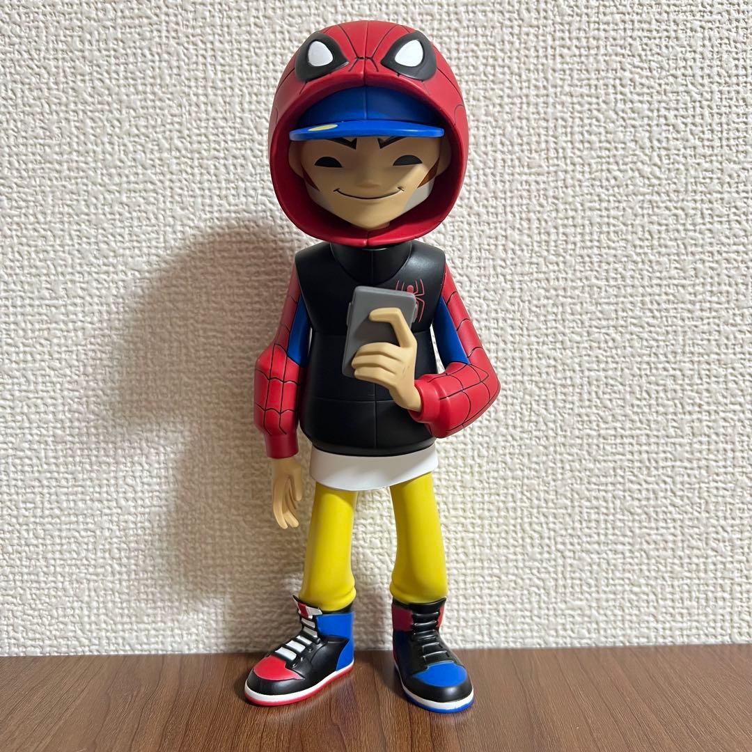 サイドショウ　アンルーリー インダストリーズ スパイダーマン ソフビ