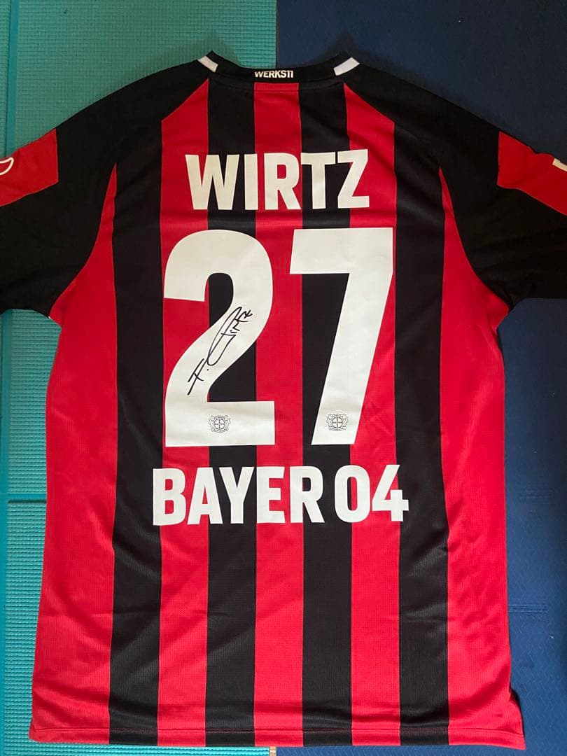 レヴァークーゼン 21-22 ホームユニフォーム 27 ヴィルツ