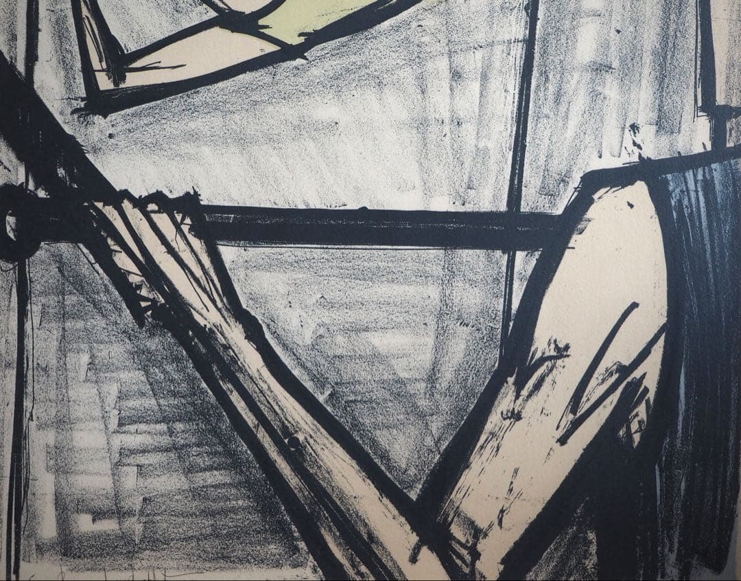 真作■ベルナールビュッフェ 大作 リトグラフ サーカス 直筆サイン■版画 絵画