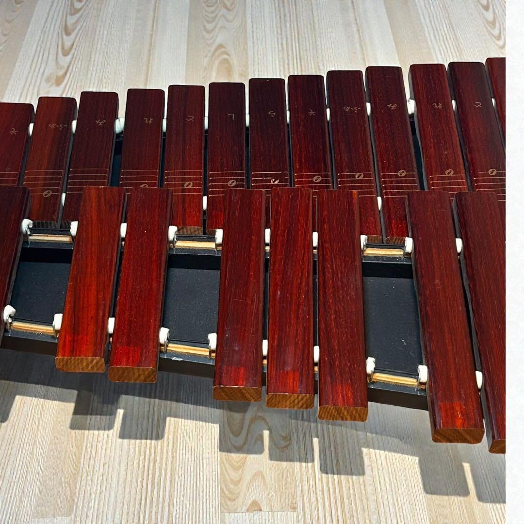 極美品✨大人気❣️ZEN-ON シロフォン ZX-32P 32音鍵盤 木琴 バチ付