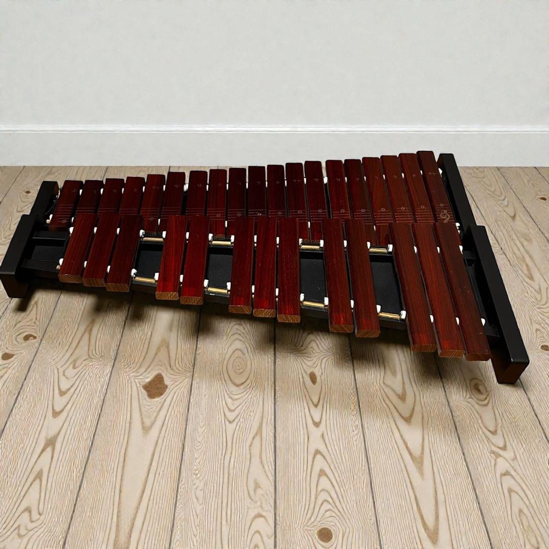 極美品✨大人気❣️ZEN-ON シロフォン ZX-32P 32音鍵盤 木琴 バチ付